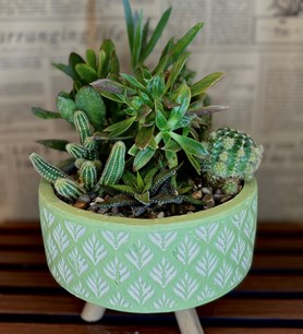 Seramik obje, burhaniye çiçek , çiçekçi