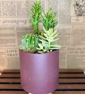 Seramik obje , burhaniye çiçek , çiçekçi